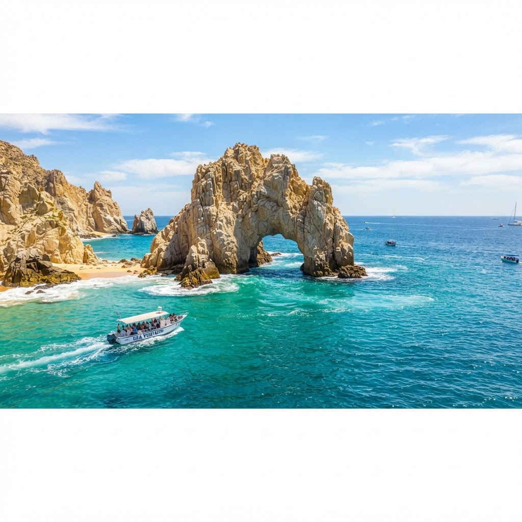 Arch glass-bottom boat tour