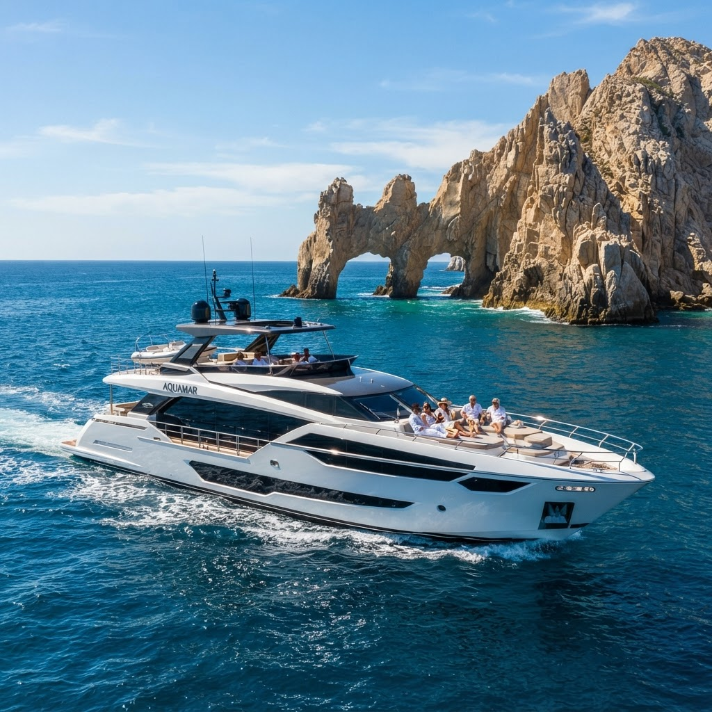 Transparent boat tour in Los Cabos